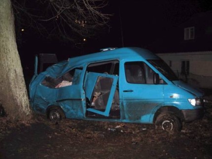 Elbląg, Tragedia na drodze