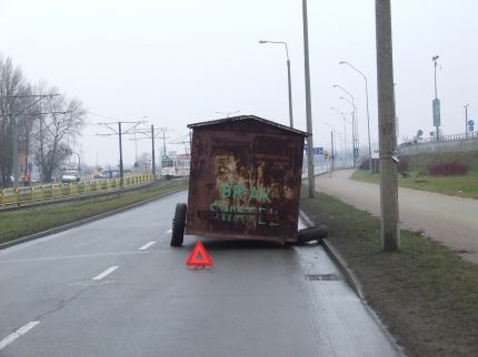 Elbląg, Zawalidroga na ul. płk. Dąbka