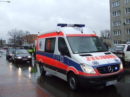 Elbląg, Potrącenie na Podgórnej