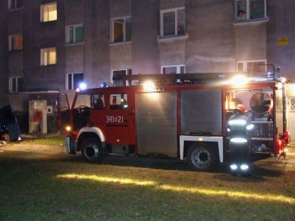Elbląg, Na Diaczenki spłonęło mieszkanie Elbląg, Na Diaczenki spłonęło mieszkanie