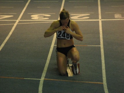 Elbląg, Gromkiewicz czwarta na 200 m (lekka atletyka) Elbląg, Gromkiewicz czwarta na 200 m (lekka atletyka)