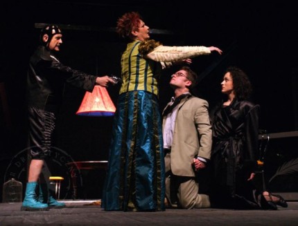 Elbląg, Oryginalna rodzinka (od lewej): Jerzy Przewłocki, Maria Makowska-Franceson, Tomasz Czajka, Monika Andrzejewska