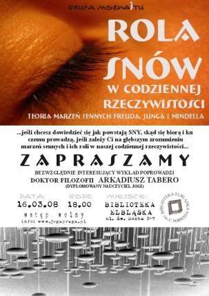 Elbląg, Rola snów w codziennej rzeczywistości Elbląg, Rola snów w codziennej rzeczywistości