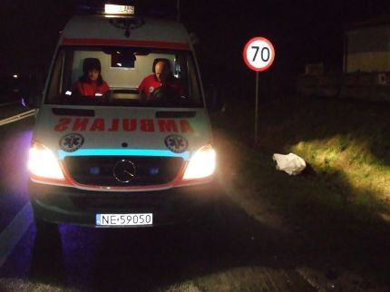 Elbląg, Śmiertelne potrącenie na "siódemce"