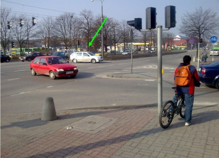 Elbląg, Zawracanie nie zawsze przepisowe…