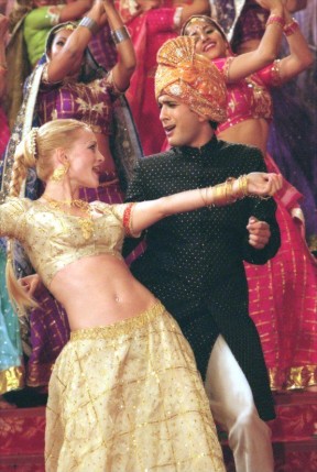 Elbląg, Kadr z filmu „Guru”, największego hitu Bollywood z 2007 roku.