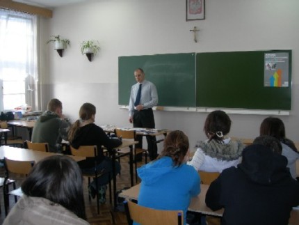 Elbląg, współczesne lekcje, to także spotkania z pracownikami banku Elbląg, współczesne lekcje, to także spotkania z pracownikami banku