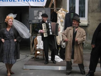 Elbląg, scena ze spektaklu Elbląg, scena ze spektaklu