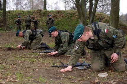 Elbląg, Żołnierze musieli wykazać się umiejętnościami i wiedzą, jaką nabyli podczas dotychczasowego szkolenia