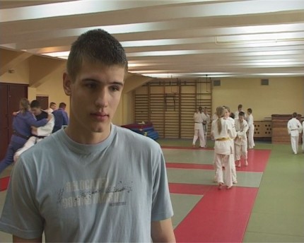 Elbląg, Tomasz Gadaj jr., Mistrz Polski juniorów młodszych w judo. Elbląg, Tomasz Gadaj jr., Mistrz Polski juniorów młodszych w judo.
