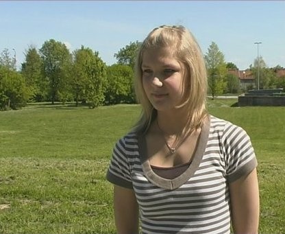 Elbląg, Ewelina Ocalewicz, piłkarka ręczna MKS Truso Elbląg. Elbląg, Ewelina Ocalewicz, piłkarka ręczna MKS Truso Elbląg.