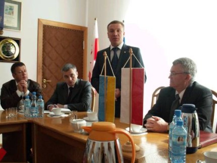 Elbląg, Mer Tarnopola Roman Zastawnyj zapewniał o chęci dalszej współpracy jego miasta z naszym Elbląg, Mer Tarnopola Roman Zastawnyj zapewniał o chęci dalszej współpracy jego miasta z naszym