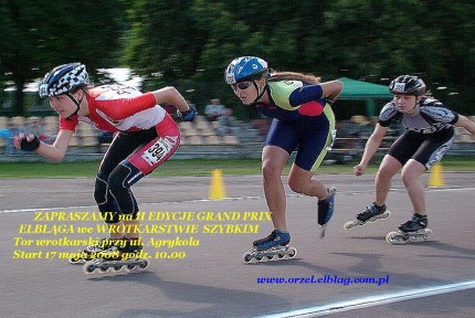 Elbląg, Kolejne zawody Grand Prix Elbląga (wrotkarstwo) Elbląg, Kolejne zawody Grand Prix Elbląga (wrotkarstwo)