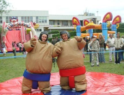 Elbląg, Jedną z atrakcji zeszłorocznego Dnia Dziecka były walki sumo