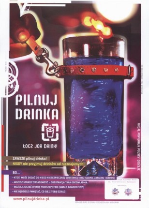 Elbląg, „Pilnuj drinka” Elbląg, „Pilnuj drinka”