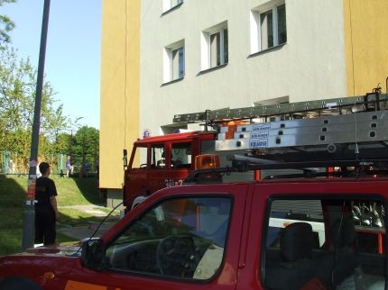 Elbląg, Szybka akcja strażaków uratowała mieszkanie Elbląg, Szybka akcja strażaków uratowała mieszkanie