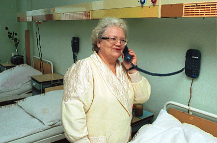 Elbląg, Pacjenci szpitala są zadowoleni z telefonów