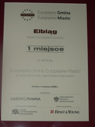 Elbląg, Elbląg mistrzem w pozyskiwaniu unijnych pieniędzy Elbląg, Elbląg mistrzem w pozyskiwaniu unijnych pieniędzy