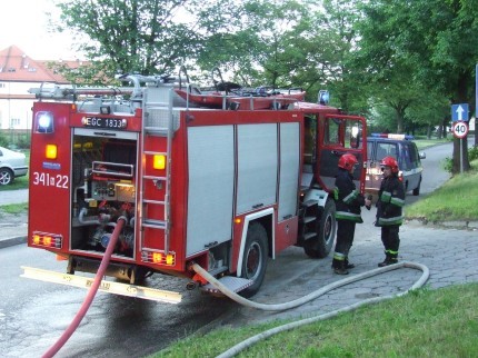 Elbląg, Przy Kościuszki spłonęło mieszkanie