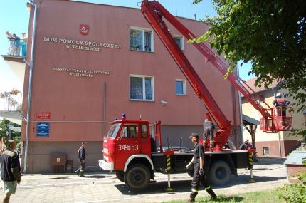 Elbląg, Strażacy w akcji. Elbląg, Strażacy w akcji.