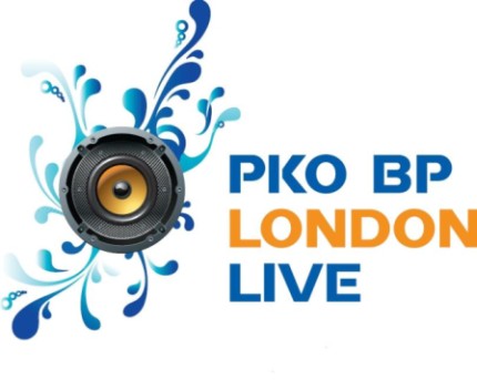 Elbląg, Logo PKO BP London Live - Polish Music Festival.