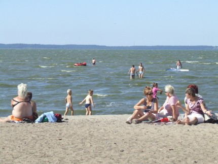 Elbląg, Na plaży w Tolkmicku Elbląg, Na plaży w Tolkmicku