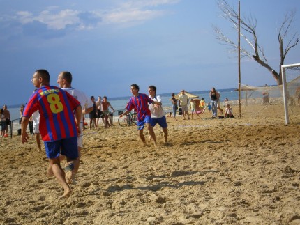 Elbląg, O mistrzostwo Elbląga na plaży (plażowa piłka nożna)