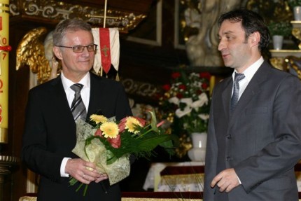 Elbląg, Krzysztof Kolberger i Robert Grudzień - obaj artyści gościli już na festiwalu we Fromborku Elbląg, Krzysztof Kolberger i Robert Grudzień - obaj artyści gościli już na festiwalu we Fromborku