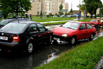 Elbląg, Wjechał „pod prąd”