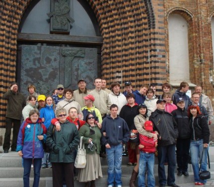 Elbląg, Uczestnicy projektu podczas wizyty w Rostocku.