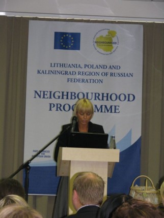 Elbląg, Min. Elżbieta Bieńkowska. Elbląg, Min. Elżbieta Bieńkowska.