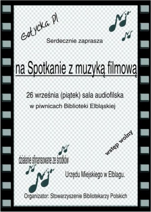 Elbląg, Nie lada gratka dla miłośników muzyki filmowej Elbląg, Nie lada gratka dla miłośników muzyki filmowej