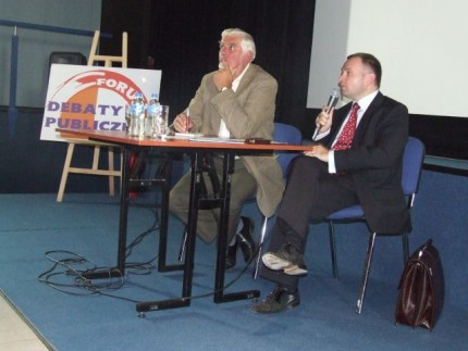 Elbląg, Prof. Bożysław Bogdaniuk i Grzegorz Nowaczyk Elbląg, Prof. Bożysław Bogdaniuk i Grzegorz Nowaczyk