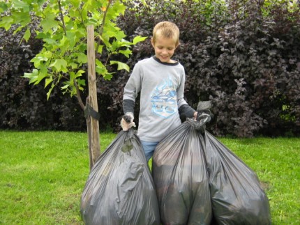 Elbląg, Sprzątanie Świata 2008 wokół OSW nr 2