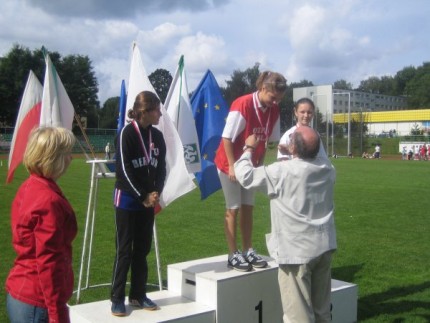 Elbląg, Zwyciężczynie na podium.