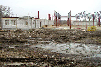 Elbląg, Na budowie nowych zakładów mięsnych przy ul. Mazurskiej nic się nie dzieje