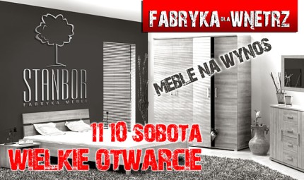 Wielkie otwarcie Fabryki dla Wnętrz Wielkie otwarcie Fabryki dla Wnętrz