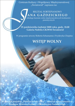 Elbląg, Recital fortepianowy w galerii Nobilis Elbląg, Recital fortepianowy w galerii Nobilis