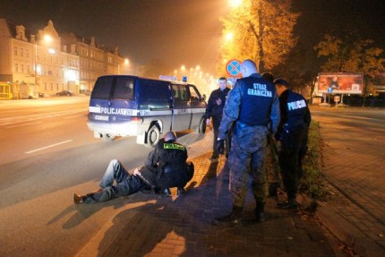 Elbląg, Podczas "Dyskoteki" policjanci oraz funkcjonariusze innych służb mundurowych patrolowali ulice Elbląga w trosce o bezpieczeństwo mieszkańców