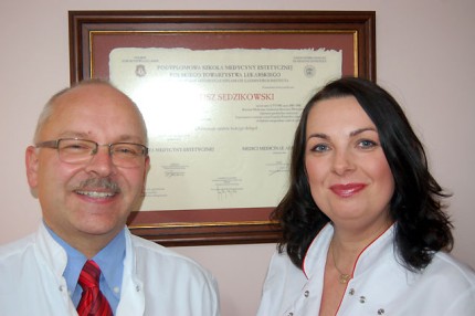 Elbląg, Dr Janusz Sędzikowski i Marzena Gross-Darabasz - zgrany duet dla piękna Elbląg, Dr Janusz Sędzikowski i Marzena Gross-Darabasz - zgrany duet dla piękna