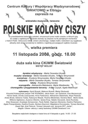 Elbląg, Premiera elbląskiego musicalu Elbląg, Premiera elbląskiego musicalu