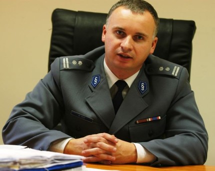 Elbląg, Szef elbląskich policjantów mł. insp. Marek Osik Elbląg, Szef elbląskich policjantów mł. insp. Marek Osik