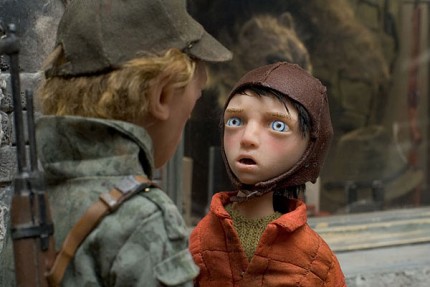 Elbląg, Kadr z filmu „Piotruś i Wilk”. Elbląg, Kadr z filmu „Piotruś i Wilk”.
