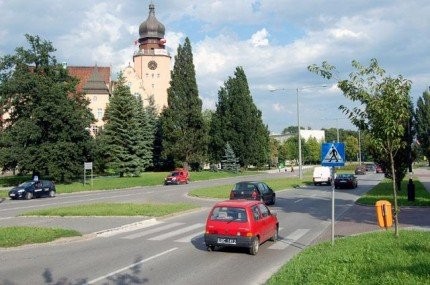 Elbląg, Ul. Grota-Roweckiego w przebudowie