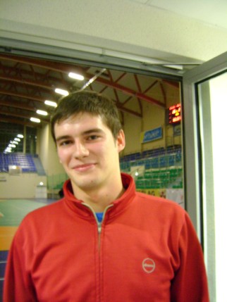 Elbląg, Grzegorz Perwenis, rozgrywający I ligowego Wójcik Meble Techtrans Elbląg Elbląg, Grzegorz Perwenis, rozgrywający I ligowego Wójcik Meble Techtrans Elbląg