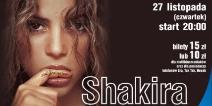Elbląg, Koncert Shakiry w Multikinie