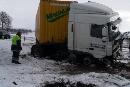 Elbląg, Ślisko na "siódemce" Elbląg, Ślisko na "siódemce"