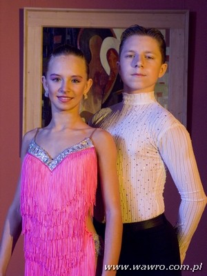 Elbląg, Tancerze z laurami - Krzysztof Taurogiński i Kornelia Kosińska Elbląg, Tancerze z laurami - Krzysztof Taurogiński i Kornelia Kosińska