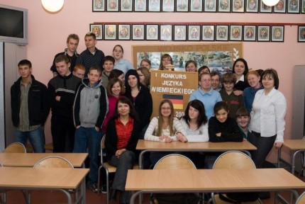 Elbląg, Uczestnicy I Konkursu Języka Niemieckiego