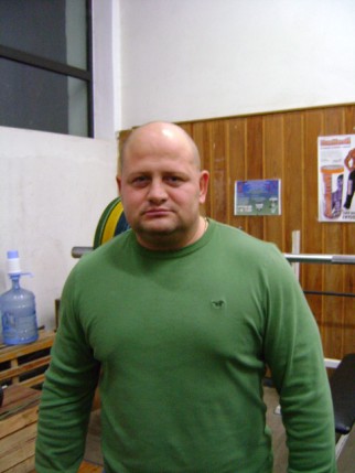 Elbląg, Grzegorz Rajkowski, trener ciężarowców LUKS Meyer Elbląg Elbląg, Grzegorz Rajkowski, trener ciężarowców LUKS Meyer Elbląg